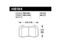 Hawk 04-11 Chry 300C/06-14 Jeep Grand Cherokee SRT-8 /10-14 Chevy Camaro SS Race DTC-30 Brake Pads