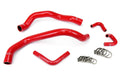 HPS Performance Red Reinforced Silicone Radiator and Heater Hose Kit Coolant for Ford 01-04 Mustang 3.8L 3.9L V6