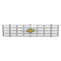 1975-1976 C/K GRILLE W/ BOWTIE - SILVER