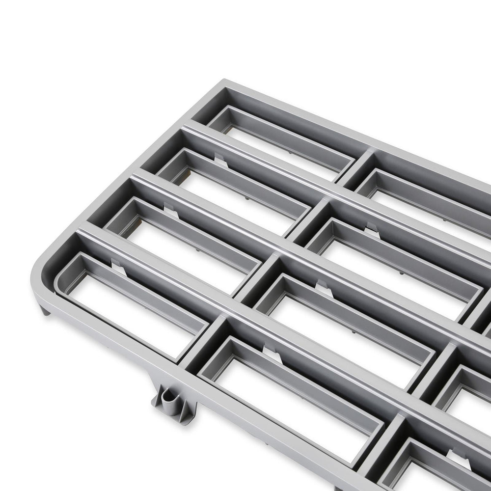 1975-1976 C/K GRILLE W/ BOWTIE - SILVER