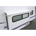 RV SLIDEOUT VINYL AWNING 89IN BLACK