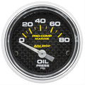 Autometer Marine White Ultra-Lite Gauge 3-3/8in Tachometer 6K RPM