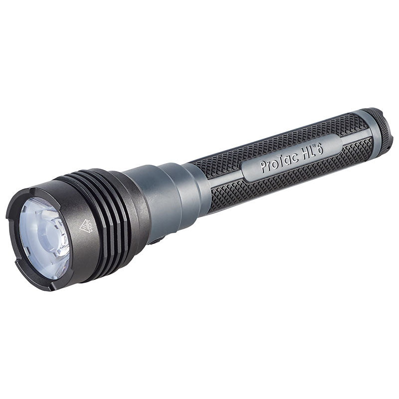 MEGASTREAM HP USB LITHIUM ION RECHARGEABLE FLASHLIGHT W/ SLB34 BATTERY PACK BLACK