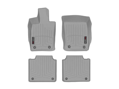 WeatherTech Grey Front and Rear Floorliners Fits -20-23 Porsche 461180-1-3