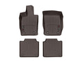 WeatherTech Cocoa Front and Rear Floorliners Fits -20-23 Porsche 471180-1-3