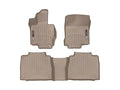 WeatherTech Tan Front and Rear Floorliners Fits -24-25 Mercedes-Benz 451533-1-2