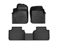 WeatherTech Black Front and Rear Floorliners Fits -24-26 PorscheA 441488-1-3