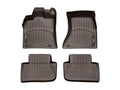 WeatherTech Cocoa Front and Rear Floorliners Fits -20-25 Macan 47230-1-3