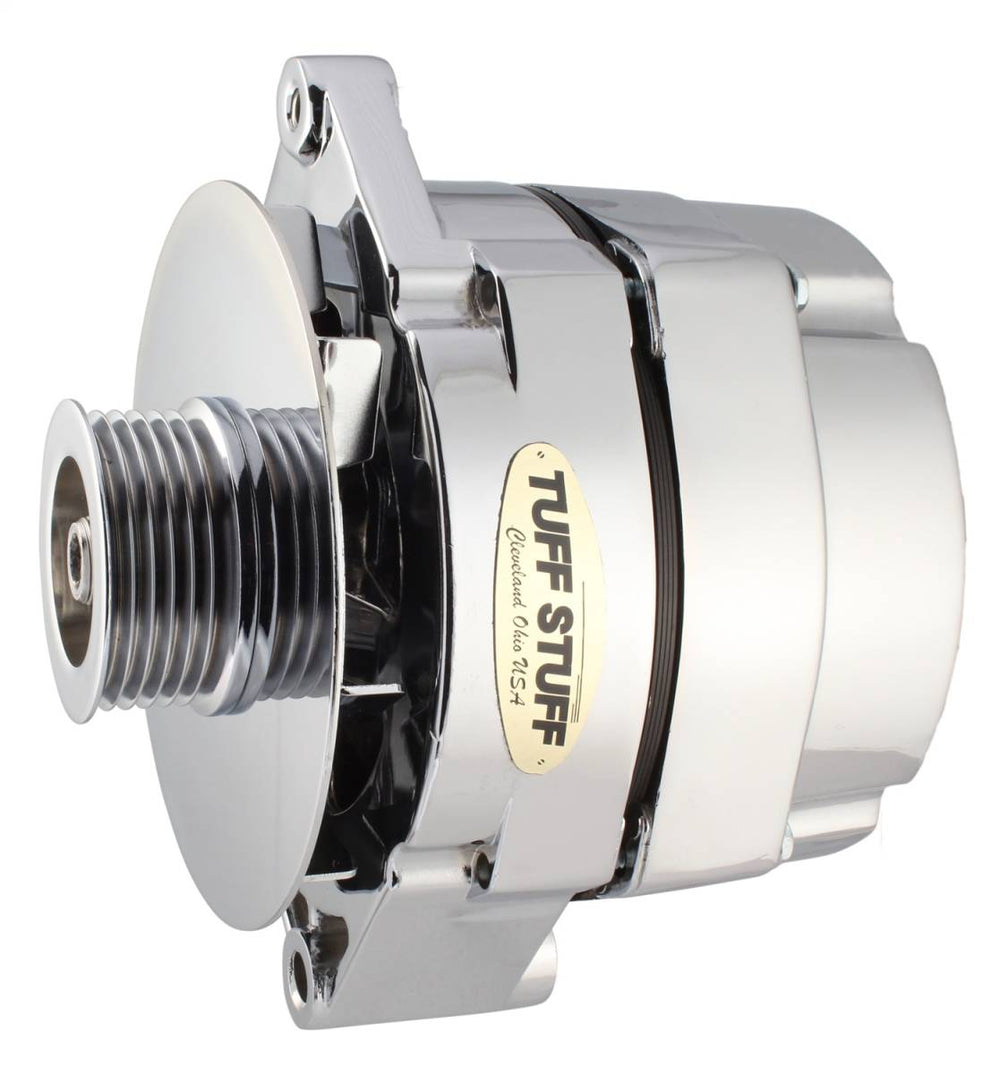 GM Alternator 100 Amp 1-Wire Polished 6 Groove