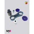 DNA Racing wheel spacers 16 mm Motorsport studs and nuts kit