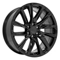 22 IN REPLICA WHEEL FITS CADILLAC ESCALADE CA90 BLACK 22X9