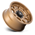 KMC POWERSPORTS KS137 15X7 4X156 M-BRNZ 10MM - KS137ZX15704410