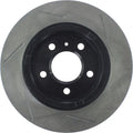Stoptech auto part close-up