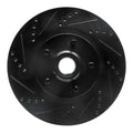 R1 Concepts Brake Rotor Drilled and Slotted Silver Fits Ford Explorer
