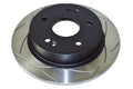 DBA 03-06 Jeep Wrangler Rear 4000 Series Slotted Rotor