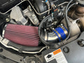 K&N Universal Filter with Carbon Fiber Top & Base-12in Base O/S Length x 6in Base O/S Width x 7in H