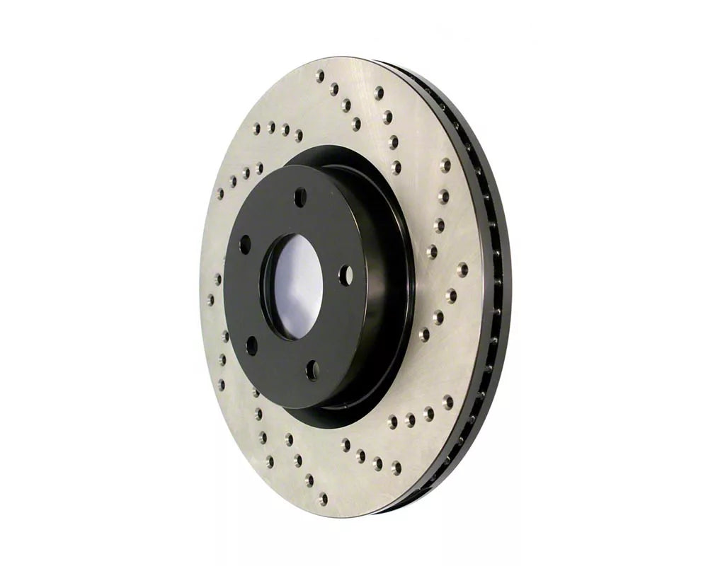 StopTech Sport Cross Drilled Brake Rotor - Front Left