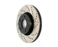 StopTech Sport Cross Drilled Brake Rotor - Front Left