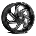 REV WHEELS 109 CLASSIC SERIES MAGNUM 17X7 5x114.3/5x4.5 +0MM OS POLISHED/BLACK