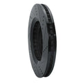 R1 07-21 Lexus LS460 Left Front Slotted Black Brake Rotor