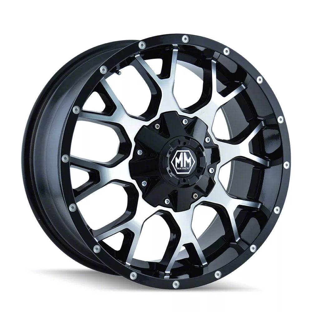 WARRIOR (8015) BLK/MACHINED FACE 17