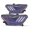 FORD MUSTANG 2015-17 HEADLIGHTS - (