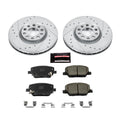 Power Stop 16-18 Fiat 500X Front Z23 Evolution Kit w/Calipers