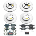 Power Stop 12-17 Fiat 500 Front & Rear Euro-Stop Brake Kit