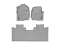 WeatherTech Grey Front and Rear Floorliners Fits -20-23 F-250 F-350 F-450 F-550 4610121-466975