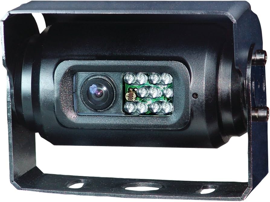 UNIVERSAL MOUNT BACKUP CAMERA W ACTIVE PARKING LINES