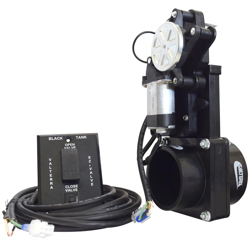 EVALVE ELECTRIC WASTE VALVE W/SWITCH 3IN HUB X SPG BULK