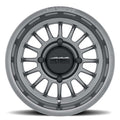 Method MR411 Bead Grip 15x7 / 5+2/38mm Offset / 4x136 / 106.25mm CB Gloss Titanium Wheel