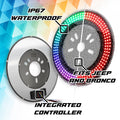 XK Glow XKmax RGBW 5th Wheel Light for Jeep JL JK TJ