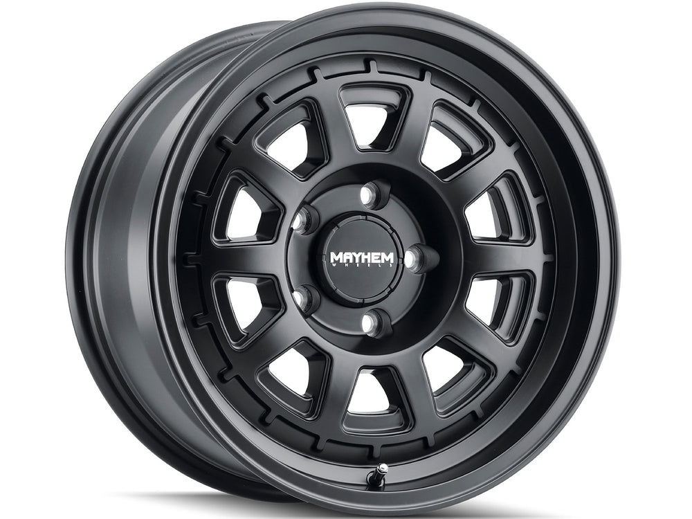 MAYHEM VOYAGER 8303 MATTE BLACK 17X8.5 6-135 0MM 87.1MM