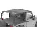 Jeep 2010-2018 Wrangler JK; 2-Door; NOTE Includes windshield header; Requires soft top door surrounds