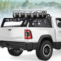 Overland Vehicle Systems XD Nomadic 270 - Awning Wall 3 W Black Out Driver Side Grey Hex Black Trim W Storage Bag