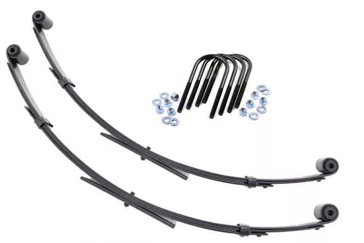 Front Leaf Springs 2.5 Lift Pair Jeep Wrangler YJ 4WD (87-95)
