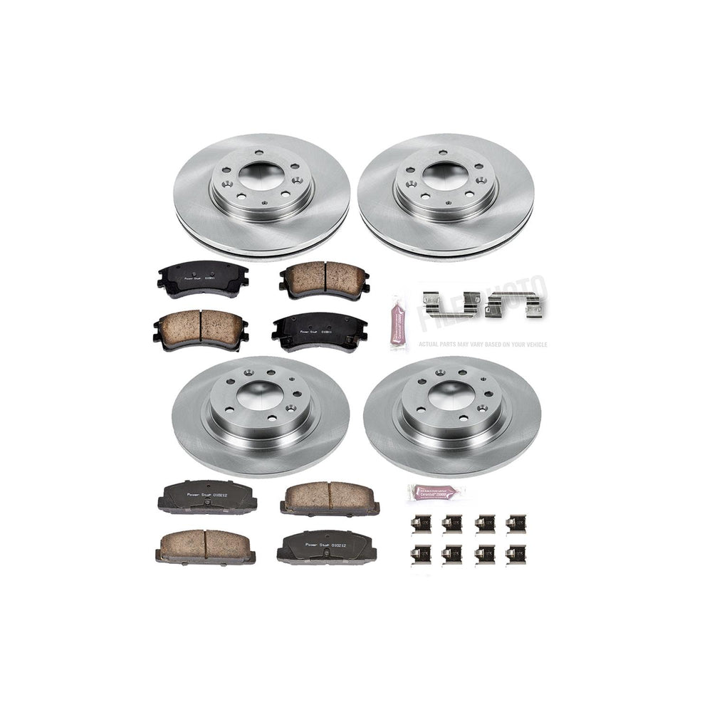Power Stop 03-05 Mazda 6 Front & Rear Autospecialty Brake Kit
