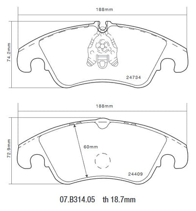 Brembo auto part