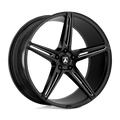 ABL22 22X9 5X120 G-BLK MILL 15MM