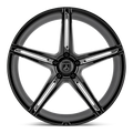 ABL22 22X9 5X120 G-BLK MILL 15MM