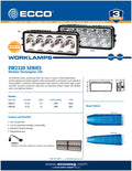 LED WORKLAMP CLEAR RECTANGULAR (6) 3 WATT LED FLOOD BEAM