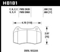 Hawk Performance auto part