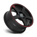 MR116 17X7 5X100/4.5 G-BLK MACH 40MM