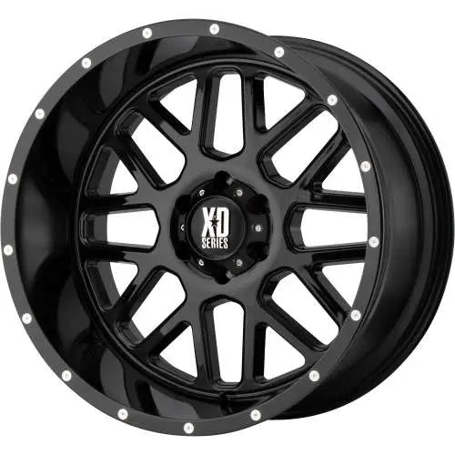 GRENADE 18X9 6X135 12MM GLOSS BLACK