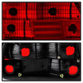 Spyder BMW E38 7-Series 95-01 Crystal Tail Lights Red Clear ALT-YD-BE3895-RC