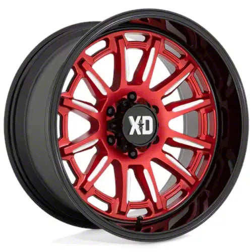 XD865 20X10 6X5.5 RED-MILL BLK-LP -