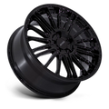 PE001 18X8 5X110 G-BLK 40MM