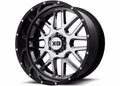 XD201 20X10 8X180 BLK MILL CHR LP -18MM
