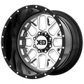 XD201 20X10 8X6.5 BLK MILL CHR LP -18MM